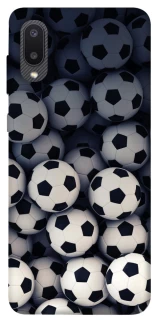 Чехол на Samsung Galaxy A02 Футбольные мячи фото 1 из 1