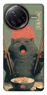 Чехол на Xiaomi Poco F7 Pro Hungry Cat фото 1 из 1