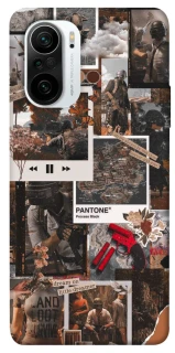 Чехол на Xiaomi Redmi K40 / K40 Pro / K40 Pro+ / Poco F3 PUBG Collage фото 1 из 1