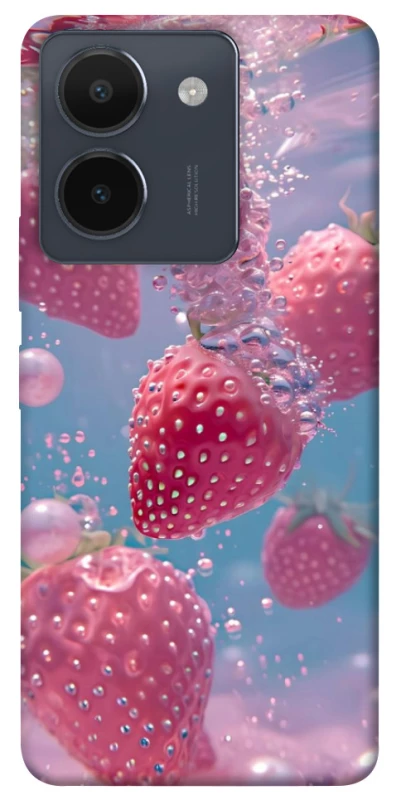 Чохол на Vivo Y36 Полуниця в воді фото 1 з 1