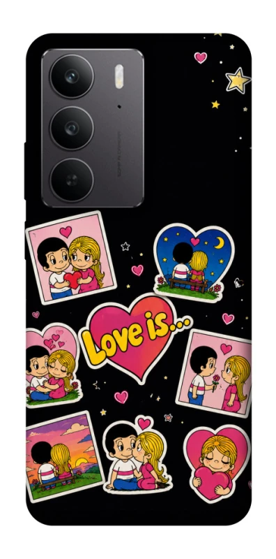 Чохол на Realme C75 Love is фото 1 з 1