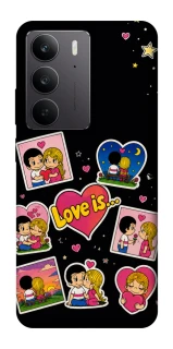 Чехол на Realme C75 Love is фото 1 из 1