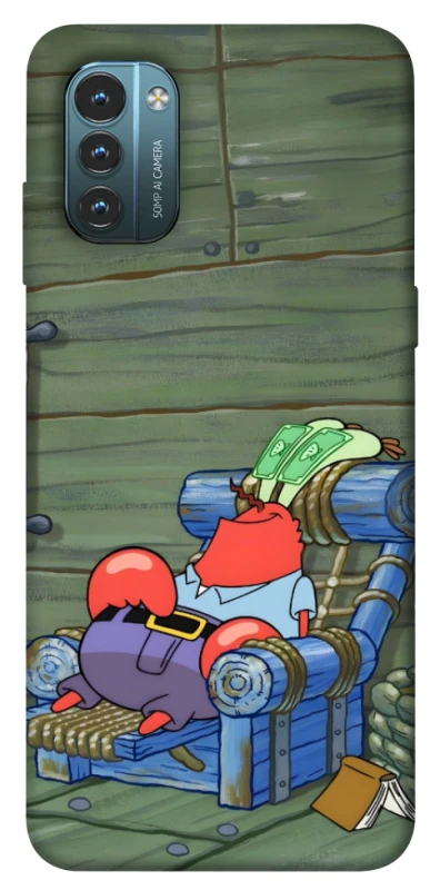 Чохол на Nokia G21 Mr.Krabs фото 1 з 1