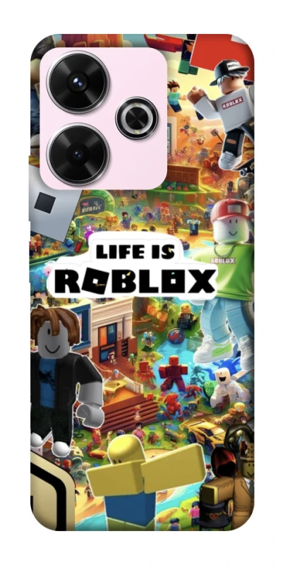 Чохол на Xiaomi Redmi 13 4G Life is Roblox фото 1 з 1