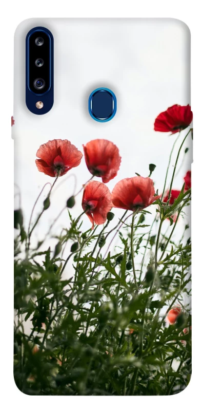 Чохол на Samsung Galaxy A20s Поле маків фото 1 з 1