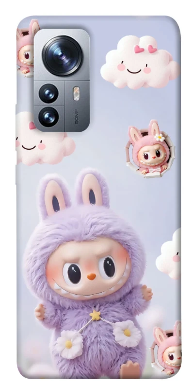 Чехол на Xiaomi 12 / 12X Labubu & clouds фото 1 из 1