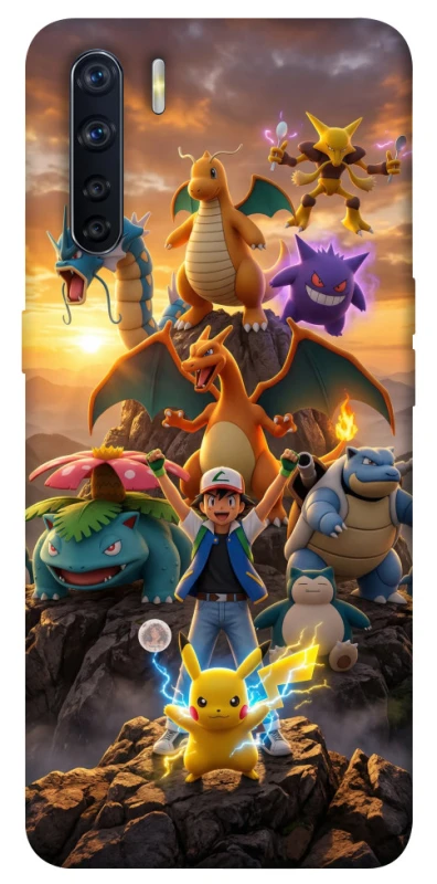 Чехол на Oppo A91 Pokemon фото 1 из 1