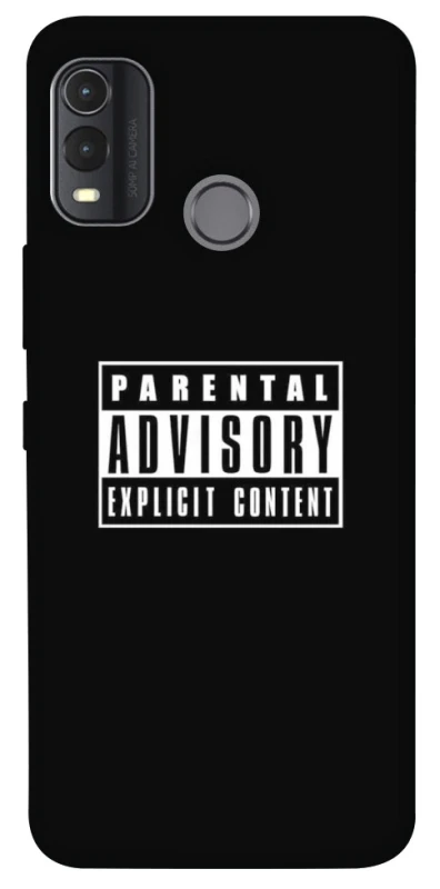 Чехол на Nokia G11 Plus Parental Advisory Label фото 1 из 1