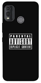 Чохол на Nokia G11 Plus Parental Advisory Label фото 1 з 1