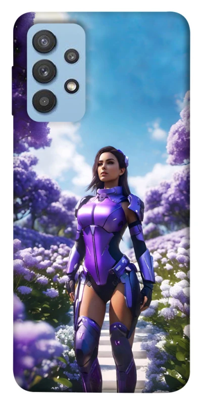 Чохол на Samsung Galaxy M32 Cyber space girl ver.4 фото 1 з 1