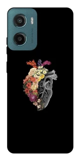 Чохол на Motorola Moto G06 Heart with flowers фото 1 з 1