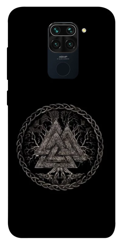 Чехол на Xiaomi Redmi Note 9 / Redmi 10X Валькнут v3 фото 1 из 1