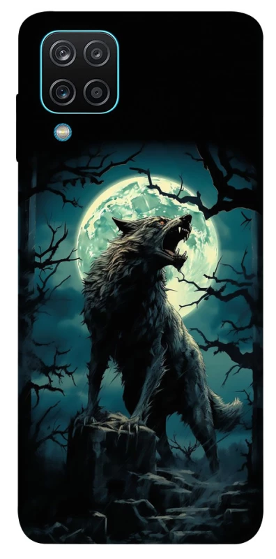 Чехол на Samsung Galaxy M12 Волк под луной фото 1 из 1