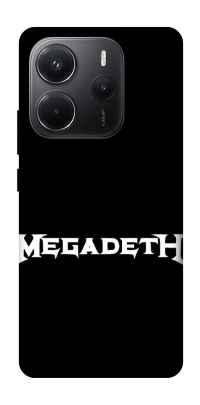 Чохол на Xiaomi Redmi Note 14 4G (Int. version) Megadeth logo фото 1 Чохол на Xiaomi Redmi Note 14 4G (Int. version) Megadeth logo фото 1 з 1