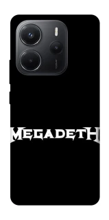 Чохол на Xiaomi Redmi Note 14 4G (Int. version) Megadeth logo фото 1 Чохол на Xiaomi Redmi Note 14 4G (Int. version) Megadeth logo фото 1 з 1
