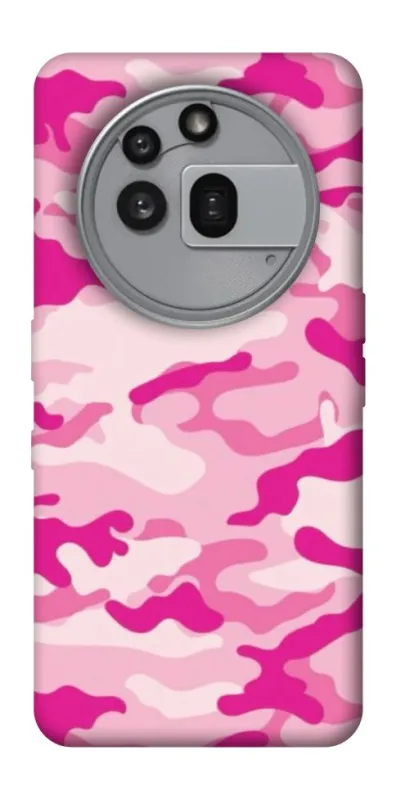 Чехол на Nothing Phone (3a) Pro camouflage pink фото 1 из 1