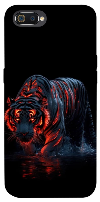 Чохол на Realme C2 fire tiger фото 1 з 1