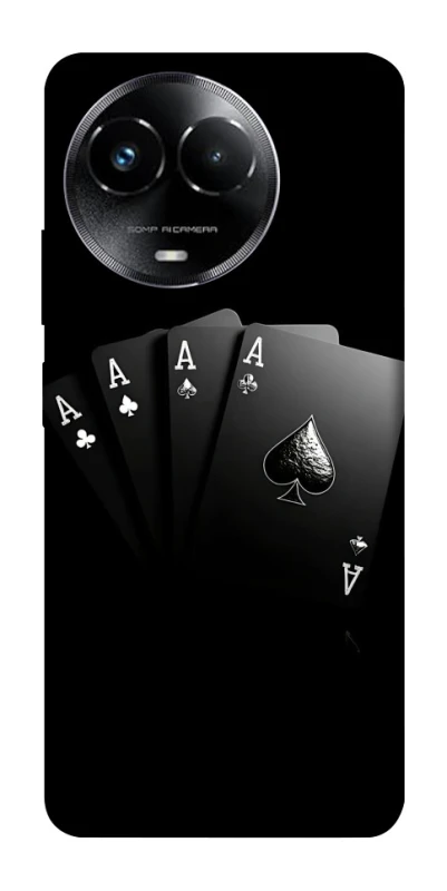 Чохол на Realme C67 4G Black Cards фото 1 з 1