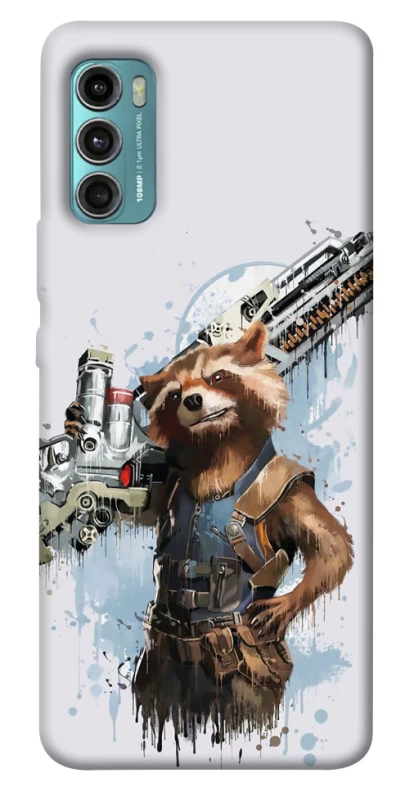 Чохол на Motorola Moto G60 Rocket Raccoon фото 1 з 1