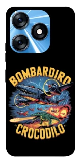 Чехол на TECNO Spark 10 Bombardino Crocodilo v2 фото 1 из 1