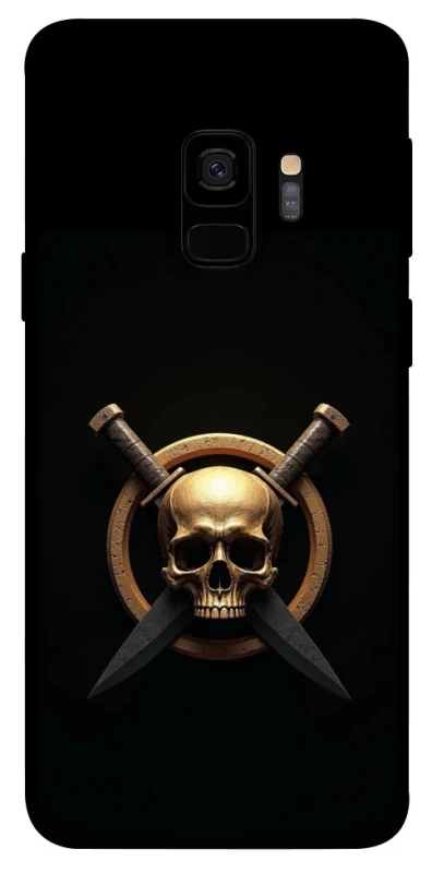 Чохол на Samsung Galaxy S9 Golden Skull фото 1 з 1