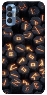 Чехол на TECNO Spark 8P Огненые руны фото 1 из 1