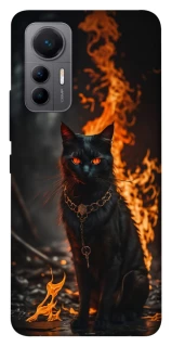 Чехол на Xiaomi 12 Lite Огненный кот фото 1 из 1