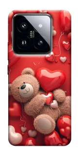 Чехол на Xiaomi 14 Pro bear in hearts фото 1 из 1