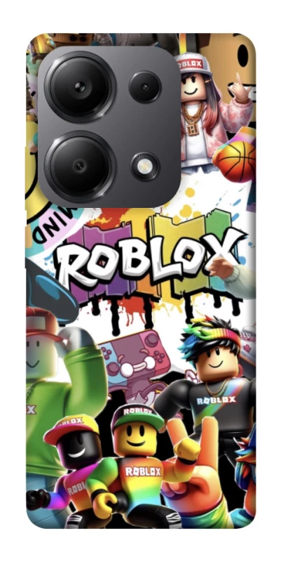 Чохол на Xiaomi Redmi Note 13 Pro 4G Roblox Characters Collage фото 1 з 1