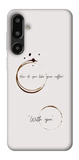Чехол на Samsung Galaxy F16 Coffee with you фото 1 из 1