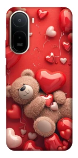 Чохол на Xiaomi Redmi A7 Pro 4G bear in hearts фото 1 з 2