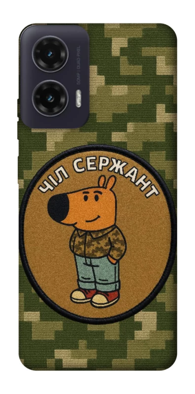 Чохол на Motorola Moto G35 Чіл сержант фото 1 з 1