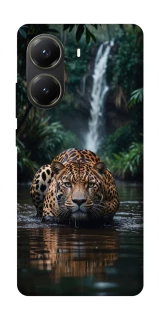 Чохол на Xiaomi Poco X6 Pro Leopard in water фото 1 з 1