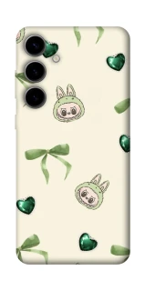 Чехол на Samsung Galaxy S25 FE Labubu Green Heart фото 1 из 1