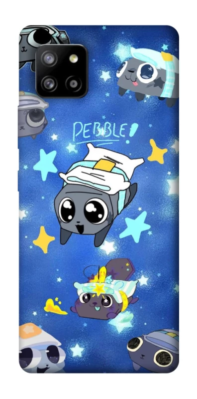 Чохол на Samsung Galaxy A42 5G Pebble kitten stars фото 1 з 1
