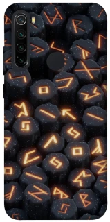 Чохол на Xiaomi Redmi Note 8 Вогняні руни фото 1 з 1