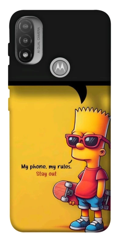 Чехол на Motorola Moto E20 Bart фото 1 из 1