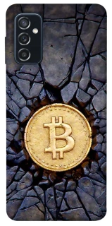 Чохол на Samsung Galaxy M52 Bitcoin cracks фото 1 з 1