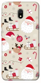 Чохол на Xiaomi Redmi 8a Новорічний v1 фото 1 з 1