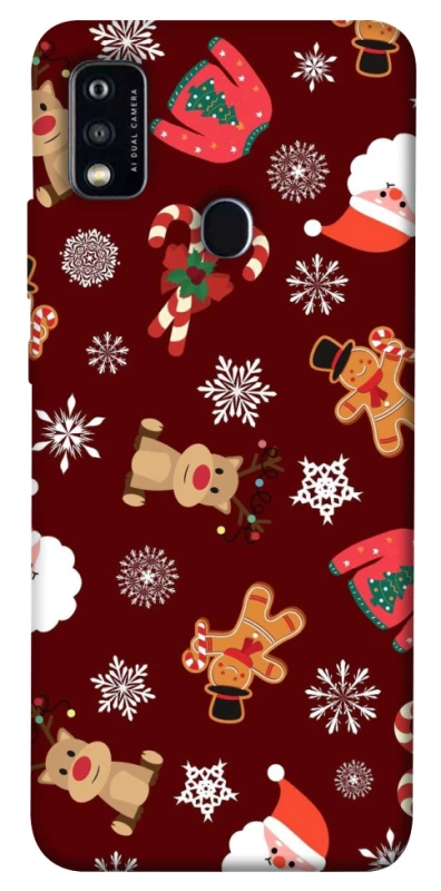 Чохол на ZTE Blade A51 Новорічний v6 фото 1 з 1