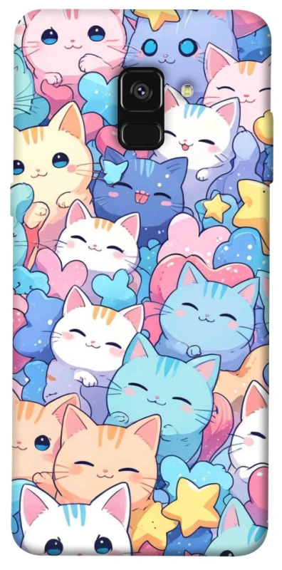 Чехол на Samsung A530 Galaxy A8 (2018) Funny Kittens ver.3 фото 1 из 1