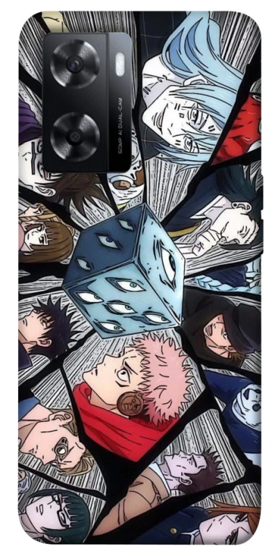Чохол на Oppo A57s jujutsu kaisen v4 фото 1 з 1