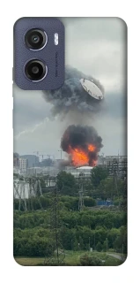 Чохол на Motorola Moto E15 Moscow never sleeps ver.4 фото 1 з 1