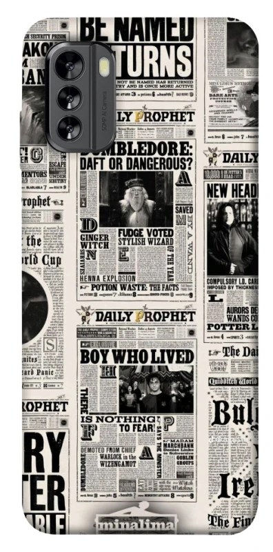 Чехол на Nokia G60 Harry Potter newspaper фото 1 из 1