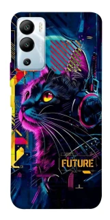 Чохол на Infinix Hot 12i Cyber Cat v2 фото 1 з 1