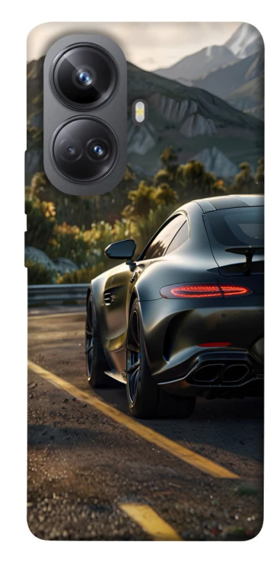 Чохол на Realme 10 Pro+ Car in the mountains фото 1 з 1