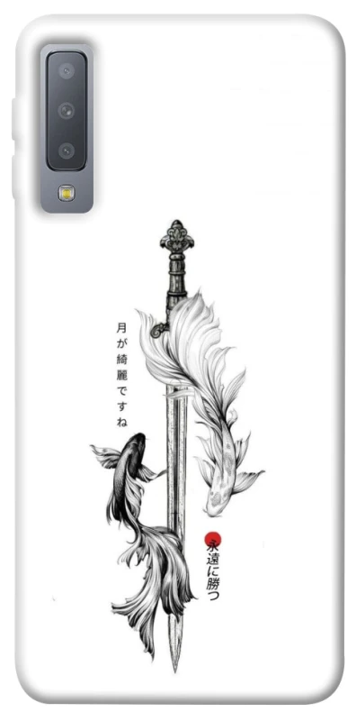 Чехол на Samsung A750 Galaxy A7 (2018) Tattoo ver.6 фото 1 из 1