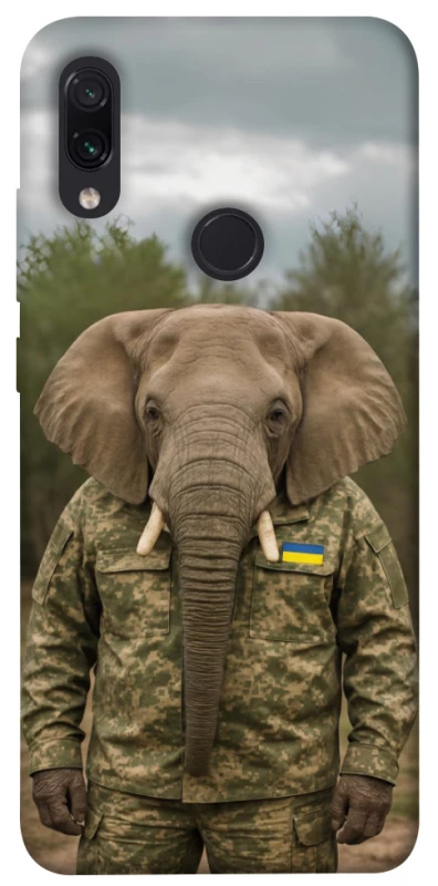 Чехол на Xiaomi Redmi Note 7 / Note 7 Pro / Note 7s Слон защитник фото 1 из 1