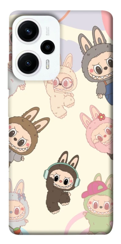 Чохол на Xiaomi Poco F5 / Note 12 Turbo Labubu Dance фото 1 з 1