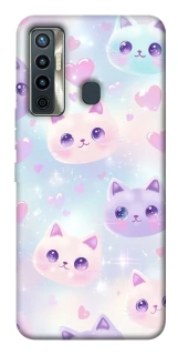 Чехол на TECNO Camon 17 Funny Kittens ver.4 фото 1 из 1